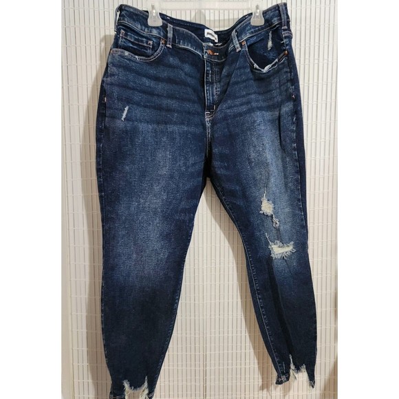 Lane Bryant Denim - Lane Bryant Denim Jeans For Women Size 24 Blue Curvy Fit High Rise Skinny  B5